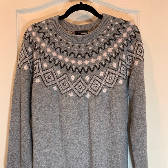 Stormpack Sunice – Women’s Fair Isle Sweater (Grey) Large (L) - Picture 1 of 5